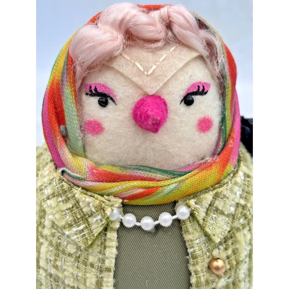 2024 Target Pride Featherly Friends Hollywood Movie Star Fabric Bird w/‎ Tag EUC